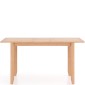 Harlyn Natural Oak 125/165cm Extending Dining Table With 6 Chairs