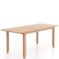 Harlyn Natural Oak 160/200cm Extending Dining Table With 4 Chairs