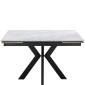 VITO Ceramic Pearla Grey - EXT Gloss 120/150/180 with 4 Chairs