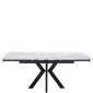 VITO Ceramic Pearla Grey - EXT Gloss 120/150/180 with 4 Chairs