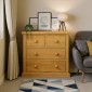 Chunky Pine 2 Over 2 Chest of Drawers