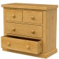 Chunky Pine 2 Over 2 Chest of Drawers