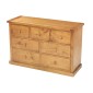 Chunky Pine 3 Over 4 Chest of Drawers