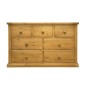 Chunky Pine 3 Over 4 Chest of Drawers