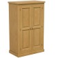 Chunky Pine Kids Double Wardrobe