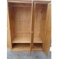 Chunky Pine Triple Wardrobe