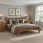 Country Pine Double Bed (4' 6")