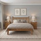 Country Pine King Size Bed (5')