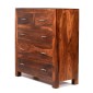 Cuba Sheesham 2 Over 3 Chest of Drawers