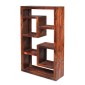 Cuba Sheesham Geometric Bookcase