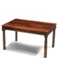 Jali Sheesham 120 cm Thakat Dining Table and 4 Chairs