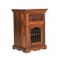 Jali Sheesham Bedside Cabinet - Right