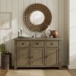 Stoneford Oak Large 3 Door 3 Drawer Sideboard