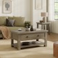 Stoneford Oak Coffee Table with 2 Drawers