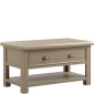 Stoneford Oak Coffee Table with 2 Drawers