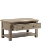 Stoneford Oak Coffee Table with 2 Drawers