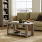 Stoneford Oak Coffee Table with Shelf