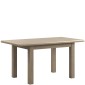 Stoneford Oak 120-160 cm Extending Dining Table (1 Leaf)