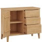 Cadley Oak Small Sideboard with Drawers