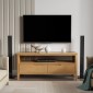 Cadley Oak Plasma TV Unit