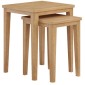 Cadley Oak Nest of 2 Tables