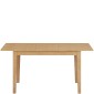 Cadley Oak 140-180cm Extending Dining table and 6 Chairs