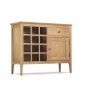 Enfield Oak Winerack Sideboard