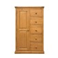 Chunky Pine Combination Wardrobe