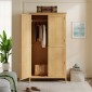 Danbury Oak Full Hanging Double Wardrobe