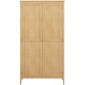 Danbury Oak Full Hanging Double Wardrobe