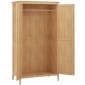 Danbury Oak Full Hanging Double Wardrobe