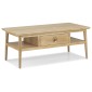 Skioa Oak Coffee Table With Drawer