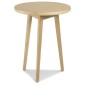 Skioa Oak Circular Lamp Table