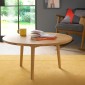 Skioa Oak Circular Coffee Table