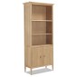 Skioa Oak Large Bookcase With  Doors