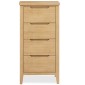 Harkus Oak 4 Drawer Tall Chest