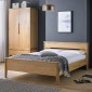 Harkus Oak 4'6''FT Bed Double