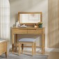 Harkus Oak Dressing Table Set