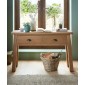 Howland Rough Sawn Oak Console Table