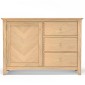 Parquet Oak Sideboard With Drawers