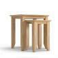 Parquet Oak Nest Of Tables