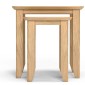 Parquet Oak Nest Of Tables