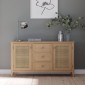 Elegans Natural Oak Large Sideboard