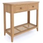 Elegans Natural Oak Console Table