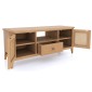 Elegans Natural Oak Wide TV Unit