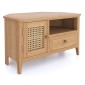 Elegans Natural Oak Corner TV Unit