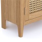 Elegans Natural Oak Corner TV Unit