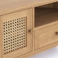 Elegans Natural Oak Corner TV Unit