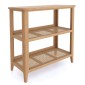 Elegans Natural Oak Open Bookcase