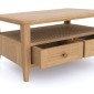 Elegans Natural Oak 2 drawer Coffee Table